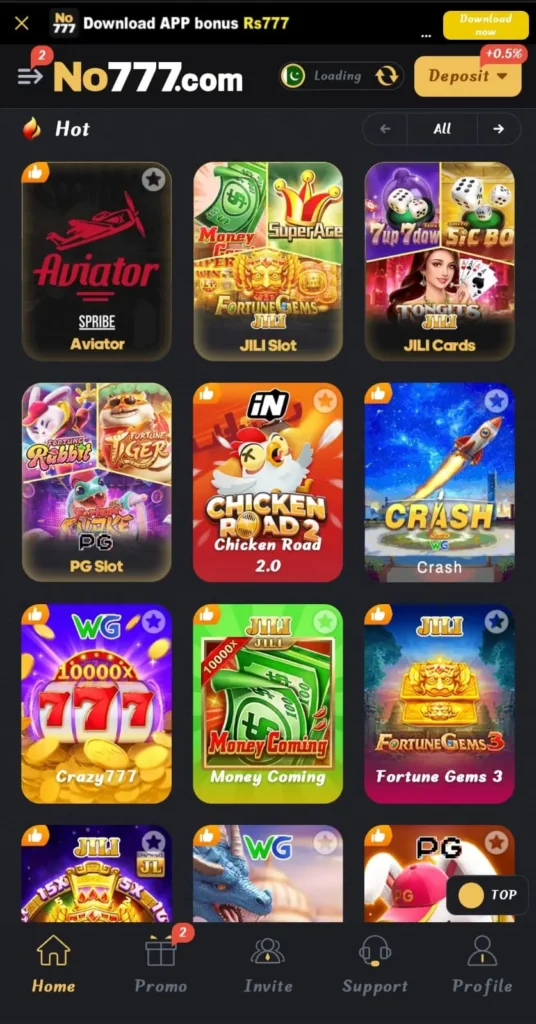 NO777 Game